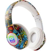 Słuchawki Bluetooth dla dzieci Słuchawki bezprzewodowe Słuchawki Bluetooth Słuchawki douszne do gier muzycznych Składany zestaw słuchawkowy z latarką