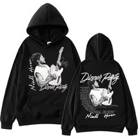 2026 Hot Niall Horan Dinner Party Hoodie Man Woman Harajuku Long Sleeve Pullover Tops Soft Cotton Sweatshirt Loose Cozy and Versatile XXXL black
