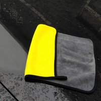 Super Absorbent Microfiber Cleaning Cloth for Kitchen and Car - Reusable, Multi-Purpose, Available In Packs of 1, 3, 5, or 10 1 PCS gray