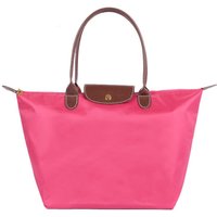 New Nylon Beach Tote Bag Fashion Womens Handbag Tote Oxford Shoulder Bags Female Waterproof Dumplings Folding Shopping Bag 2024 S Rose