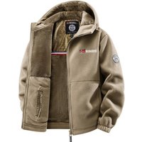Men's Winter Jacket Large Size Thick Jacket for Men Middle-aged and Elderly Dad's Clothing Men's Sports Coat Norway Man Clothing XXL khaki
