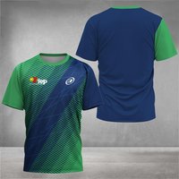 Cool Padel Breathable Short Sleeve Summer Quick Dry Short Sleeve Street Men's Top Outdoor Tennis T Shirt New Fitness Collection 5XL blue