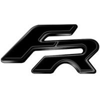 Metal Car Styling FR Sticker Steering wheel Badge Emblem For Ibiza Leon Alhambra Exeo Ateca Altea oledo Mii Formentor E-Racer