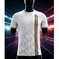 Men Amedspor 26-27 Home Soccer Jersey Short Sleeve Football Shirt Quick Dry Sports Tee Turkish Fans Training Family Matching 6XL