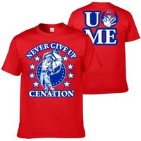 John Cena Wrestling Men's T-Shirt Summer Outdoor Sports Fitness Unisex Tops Casual O-Neck Short Sleeve Tee Casual Men Clothing 5XL blue
