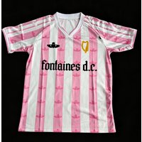 Fontaines D.C. 2026 Romance Tour Jersey Men Women Quick Dry Breathable Y2k Summer Sports Oversized Casual Short Sleeve T-shirt M white