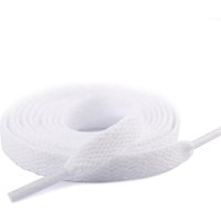 Joom Get 33% Discount on Trainers Shoes Boot Laces in Black White 50cm