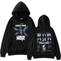 Lincoln Park Hoodies Harajuku Pullover Tops Men's and Women's Sweatshirts Fan Gifts autumn and Winter Fashionable Sweatshirts XL black