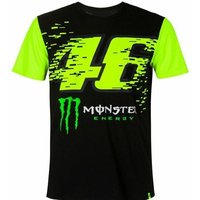 Summer Monster Energy Brand 3D Printed T-Shirt Casual Quick-Drying Breathable Round Neck Short Sleeve L yellow