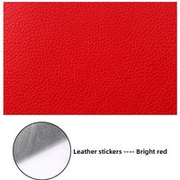 Large Size Self-Adhesive Faux Leather Repair Patch for Sofa, Car Seat, Motorcycle Seat, Headboard 50*100 red