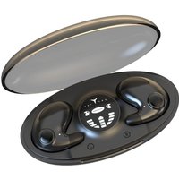 Słuchawki Invisible Sleep Bezprzewodowe słuchawki Bluetooth 5.3 Wodoodporne słuchawki IPX5 Redukcja szumów Słuchawki sportowe czarny