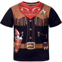 Men's Western Cowboy T-Shirts 3d Print Short Sleeve Graphic Funny Tshirt Casual Oversized Tee Tops Streetwear Mens Clothes 5XL brown