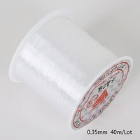 Joom 23% Off NonStretch Transparent Nylon Beading Wire for DIY Accessories 035mm 40M
