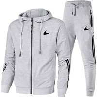 Women Fashion brand sportswear long sleeved sweater and jogging pants set 2 pieces,running spring 3XL white