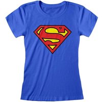 DC Comics Superman Unisex shirt Cotton Oversize Large Size XXL blue