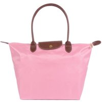 New Nylon Beach Tote Bag Fashion Womens Handbag Tote Oxford Shoulder Bags Female Waterproof Dumplings Folding Shopping Bag 2024 S pink