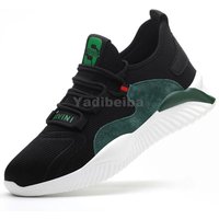 Breathable Safety Shoes Men Women Work Shoes Steel Toe Safety Work Boots Security Lightweight Work Sneakers Indestructible Shoes 42