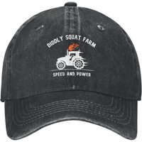 Diddly Squat Farm Shop Logo Tractor Baseball Caps Vintage Distressed Washed Speed Power Snapback Men Women Outdoor Workouts Hats Adjustable black