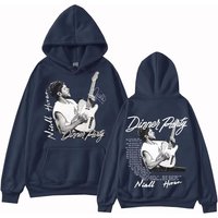 2026 Hot Niall Horan Dinner Party Hoodie Man Woman Harajuku Long Sleeve Pullover Tops Soft Cotton Sweatshirt Loose Cozy and Versatile M gray