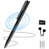 KENTFAITH 64GB Digital Voice Recorder 800 Hours Voice Activated Recorder with 1536Kbps High Sensitivity, AGC Noise Reduction Pen Recorder with Type-C Port for Lecture Meeting Interview, Kentfaith