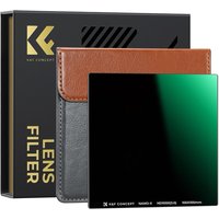 KENTFAITH ND1000 Square Lens Filter(10 Stops) 100*100mm Optical Glass MRC 20 layer Coating with Filter Case for Cokin Z