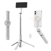 KENTFAITH K&F CONCEPT Lightweight 71 inch Mag-Safe Selfie Stick Tripod, Portable Extendable Phone Stand with Bluetooth Remote, 3-Axis Adjustment Aluminium Vlog Rig Compatible with iPhone 17 16 15 14 Pro Max