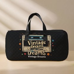 Borsa da viaggio con capacità elevata, con motivo a lettera, adatta per palestra, yoga, allenamento, da trasportare a spalla o a mano, borsa maternità per lo storage, borsa per college e ostello, con scomparto separato per bagnato e asciutto, adatta per vacanze al mare, può essere fissata alla valigia, con scomparto indipendente per le scarpe, bagaglio a mano, borsa sportiva