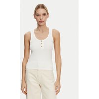 Tommy Hilfiger Topiņš Henley WW0WW43920 Balts