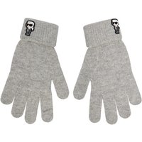 KARL LAGERFELD Cimdi 236W3608 Pelēks