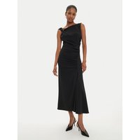 Imperial Kokteiļkleita AFATIKP Melns Slim Fit