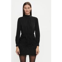 Gaudi Kokteiļkleita 421FD15007 Melns Regular Fit