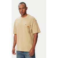HUGO T-krekls Nevado 50564045 Bēšs Loose