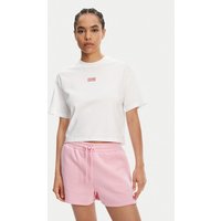 Hunter T-krekls Abby HARW0059251 Balts Boxy