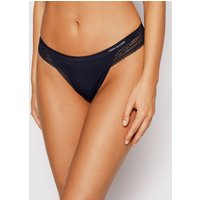 Tommy Hilfiger Stringi UW0UW02473 Tumši zils