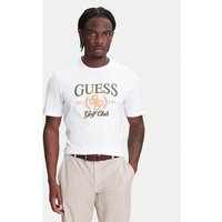 Guess T-krekls M5YI22 K8FQ4 Balts Regular