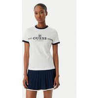 Guess T-krekls V6GI08 K2975 Balts Regular