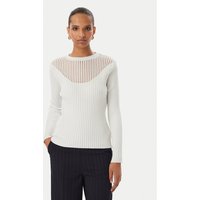Rinascimento Blūze CFM0012395003 Krēmkrāsas Slim Fit