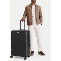 GINO ROSSI Liels koferis CEO-GIN-L-001-05-BLACK-2 Melns