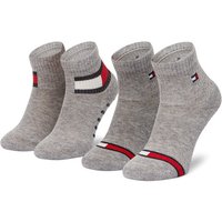 Tommy Hilfiger Garās zeķes 100002319 Pelēks