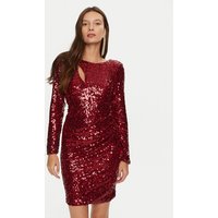 Rinascimento Kokteiļkleita CFC0019792002 Sarkans Slim Fit