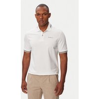 Bugatti Polo 8150-15031E Balts Regular Fit