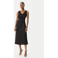 Rinascimento Kokteiļkleita CFC0122928003 Melns Regular Fit