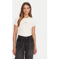 Guess Jeans T-krekls W5BP45 KA0H1 Bēšs