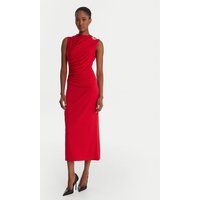 Rinascimento Kokteiļkleita CFC0125010003 Sarkans Slim Fit