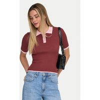 ONLY Polo Meddi 15363165 Bordo Slim