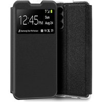 Pc Componentes Cool Black Smooth Flip Cover Case pour Samsung Galaxy M13 M135