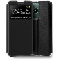 Pc Componentes Étui à rabat noir lisse et cool pour Realme C61C63