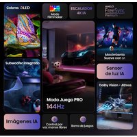 Hisense Hisense QLED 100E7Q Pro 100″ 4K 144Hz Gaming, Dolby Vision IQ, Premium-Sound Standard