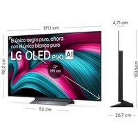LG LG OLED evo OLED77C54LA 77" 4K UltraHD 144Hz Smart TV WebOS HDR10 Dolby Vision Atmos Standard