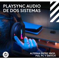 Casque Logitech G Astro A20 X sans fil Bluetooth PLAYSYNC Audio gaming rétroéclairage noir
